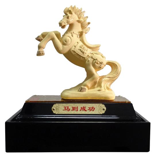 可投|金银制品,-&ldquo;马到成功&rdquo;金马摆件--东方购物,东方CJ